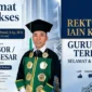 Rektor IAIN Kerinci Jafar Ahmad Resmi Raih Gelar Profesor.