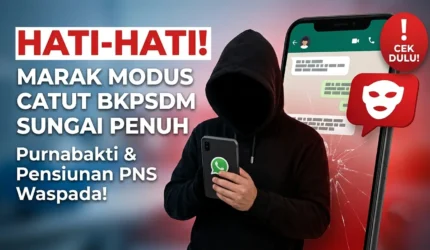 Penipu Incar Calon Pensiunan PNS Sungai Penuh