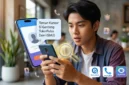 Cara Cek Nama Kontak Kita di HP Orang Lain. Ilustrasi AI