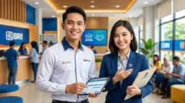 Ilustrasi - Lowongan Kerja Bank BRI 2026. Gemini