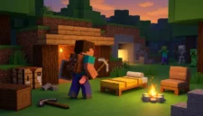 Game Minecraft. Gemini