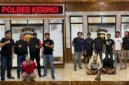 Staresnarkoba Polres Kerinci saat Meringkus Tersangka.