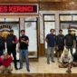 Staresnarkoba Polres Kerinci saat Meringkus Tersangka.
