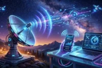 Ilustrasi - Cara Login Akun Starlink via HP & Komputer. (Foto: AI)