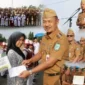Wakil Bupati Kerinci Menyalurkan Beasiswa BAZNAS.
