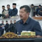Kolase – Bupati Kericni Monadi Menyampaikan Pendapat Akhir KUA-PPAS Perubahan 2026.
