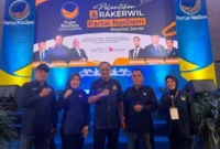 DPD NasDem Kabupaten Kerinci Menghadiri Pelantikan DPW NasDem Provinsi Jambi.