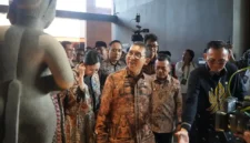 Menteri Kebudayaan Fadli Zon saat Meresmikan Museum Sriwijaya Dharmakirti