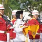 Raisha Nienda Pembawa Baki HUT ke-81 RI di Jambi.