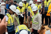 Peletakan Batu Pertama Pembangunan RSUD Kerinci. ist