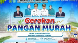 Gerakan Pangan Murah di Kota Sungai Penuh. ist