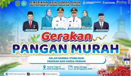 Gerakan Pangan Murah di Kota Sungai Penuh