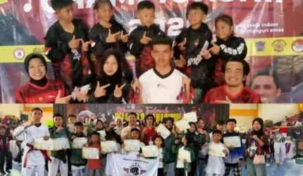 Atlet Taekwondo Sungai Penuh Borong Medali