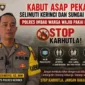 Kolase - Polres Kerinci Imbau Pakai Masker dan Cegah Karhutla.