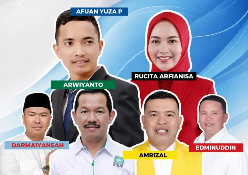 Kolase - 6 Anggota DPRD Jambi.