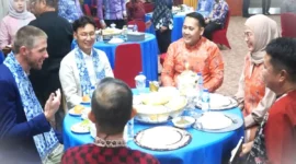 Acara gala dinner penyambutan Tim Evaluator UNESCO Global Geopark (UGGp).