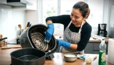 Ilustrasi - Cara Membersihkan Air Fryer. (Foto: AI)