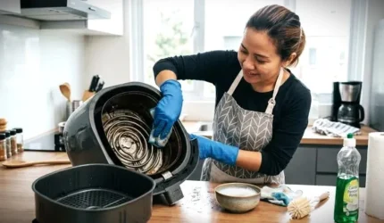 Cara Membersihkan Air Fryer