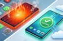 Ilustrasi - Cara Mengatasi HP Android Lemot dan Cepat Panas. (Foto: AI)