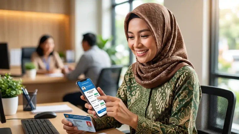 Ilustrasi - Cara Mudah Cek Bansos PKH dan BPNT. (Foto: AI)