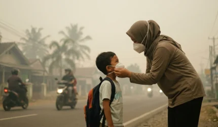 Cara Melindungi Diri dari Bahaya Kabut Asap Karhutla