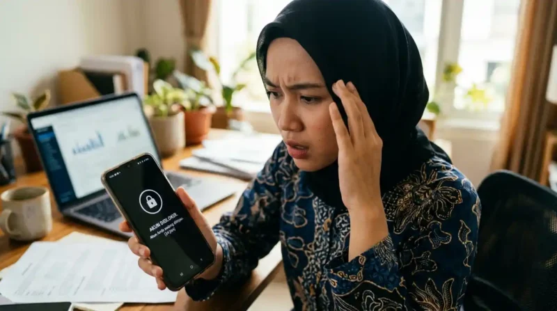 Ilustrasi - Cara Banding Akun WhatsApp Diblokir. (Foto: AI)