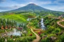 Ilustrasi - Wisata Murah di Kaki Gunung Slamet. (Foto: AI)