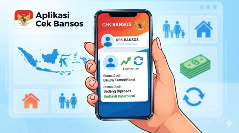Ilustrasi - Cara Update Status Desil DTSEN 2026. (Foto: AI)