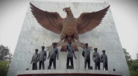 Monumen Pancasila Sakti. (Foto: Medcom.id/Faisal Abdalla.)