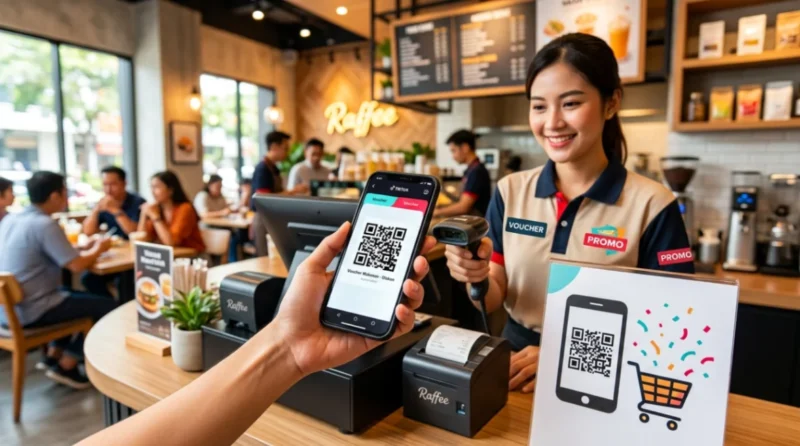 Ilustrasi - Cara Mudah Pakai Voucher TikTok di Outlet. (Foto: AI)