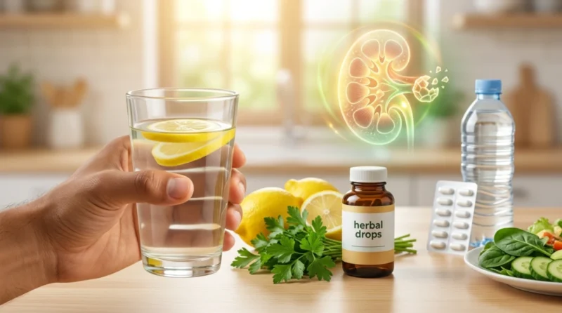 Ilustrasi - Cara Mengobati Batu Ginjal Tanpa Operasi. (Foto: AI)