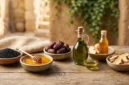 Ilustrasi - Obat Herbal Alami Resep Rasulullah SAW. (Foto: AI)