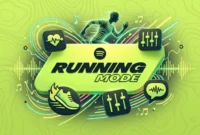 Ilustrasi - Cara Menggunakan Spotify Running Mode di HP. (Foto: AI)