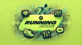 Ilustrasi - Cara Menggunakan Spotify Running Mode di HP. (Foto: AI)