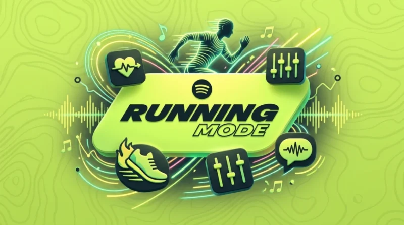 Ilustrasi - Cara Menggunakan Spotify Running Mode di HP. (Foto: AI)