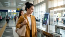 Ilustrasi - Cara Pakai Face Recognition KAI untuk Boarding. (Foto: AI)