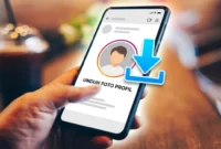 Ilustrasi - Cara Unduh Foto Profil Instagram. (Foto: AI)