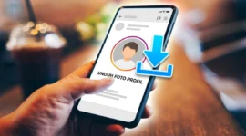 Ilustrasi - Cara Unduh Foto Profil Instagram. (Foto: AI)
