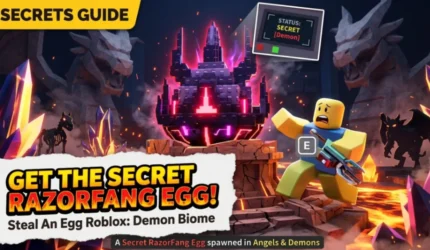 Cara Mendapatkan RazorFang Egg Steal An Egg Roblox