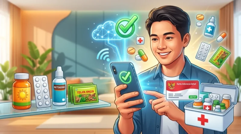 Ilustrasi - Cara Cek Kartu Indonesia Sehat Aktif Lewat HP. (Foto: AI)