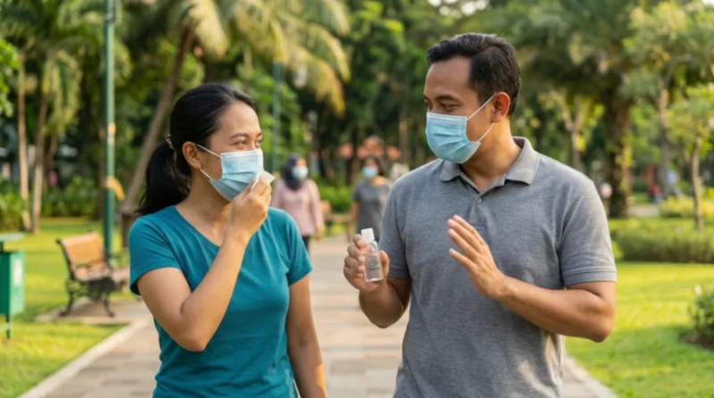 Ilustrasi - Cara Mencegah Penularan Virus Influenza A. (Foto: AI)