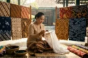 Ilustrasi - Pengrajin sedang membatik. Sejarah Hari Batik Nasional. (Foto: AI)