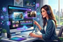 Ilustrasi - Cara Pakai AI Canva Untuk Bikin Video. (Foto: AI)