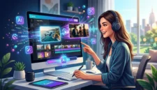 Ilustrasi - Cara Pakai AI Canva Untuk Bikin Video. (Foto: AI)