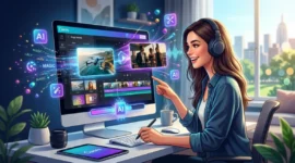 Ilustrasi - Cara Pakai AI Canva Untuk Bikin Video. (Foto: AI)