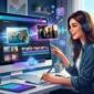 Ilustrasi - Cara Pakai AI Canva Untuk Bikin Video. (Foto: AI)