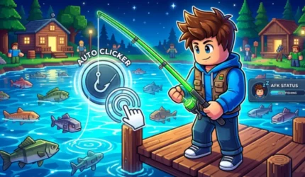 Cara Pakai Auto Clicker Fish It Roblox