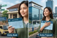 Ilustrasi - Cara Mudah Urus Pindah KK Luar Kota. (Foto: AI)