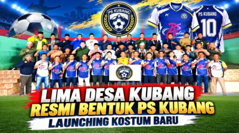 Lima Desa di Kubang Bersatu Bentuk PS Kubang.