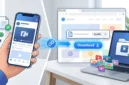 Ilustrasi - Cara Unduh Video Facebook Tanpa Aplikasi. (Foto: AI)